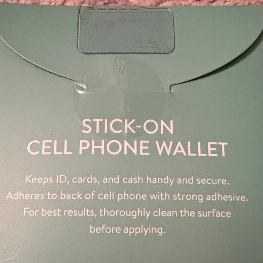 Studio Oh! Bonjour Multicolor Stick-On Phone Wallet